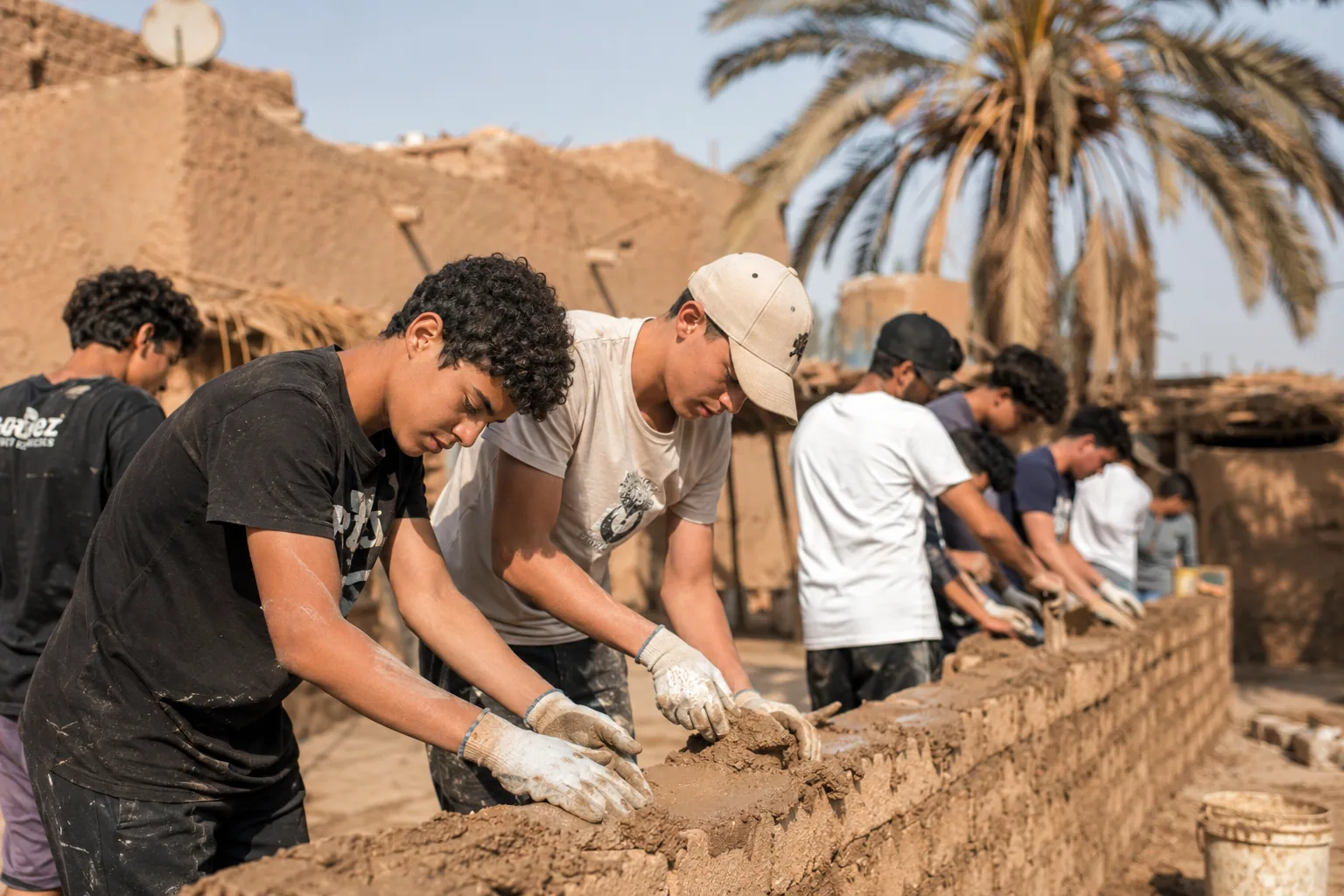 Aswan on the ground